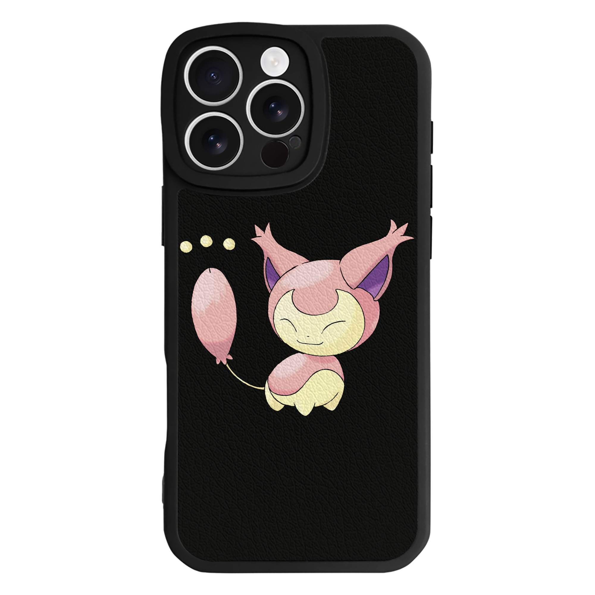 （画像用） ポケットモンスター Pokémon 【iPhone 16シリーズ対応】シリコンスマホケース（レザー調） 材質：シリコン